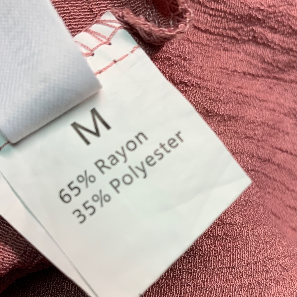 Chic Layered Pink Mini Dress - Picture 6 of 6